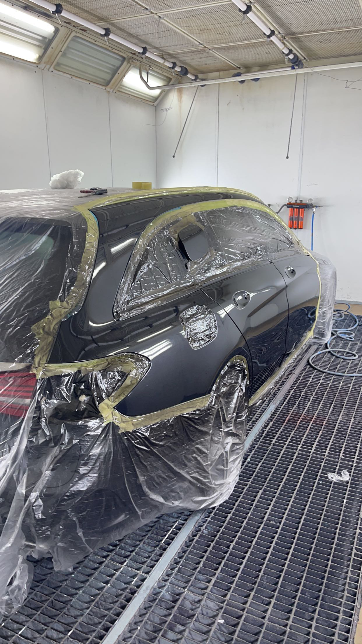 Mercedes C break peinture