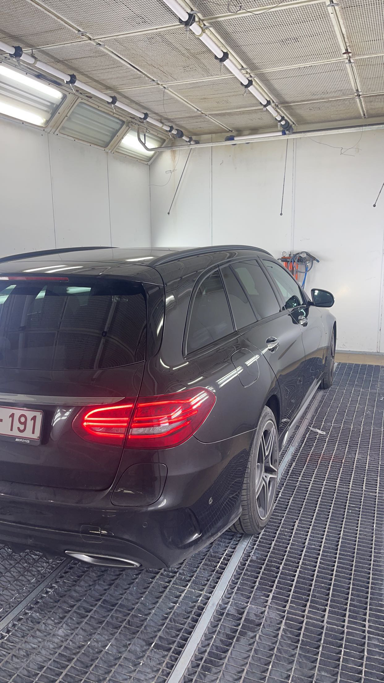 Mercedes C break finition
