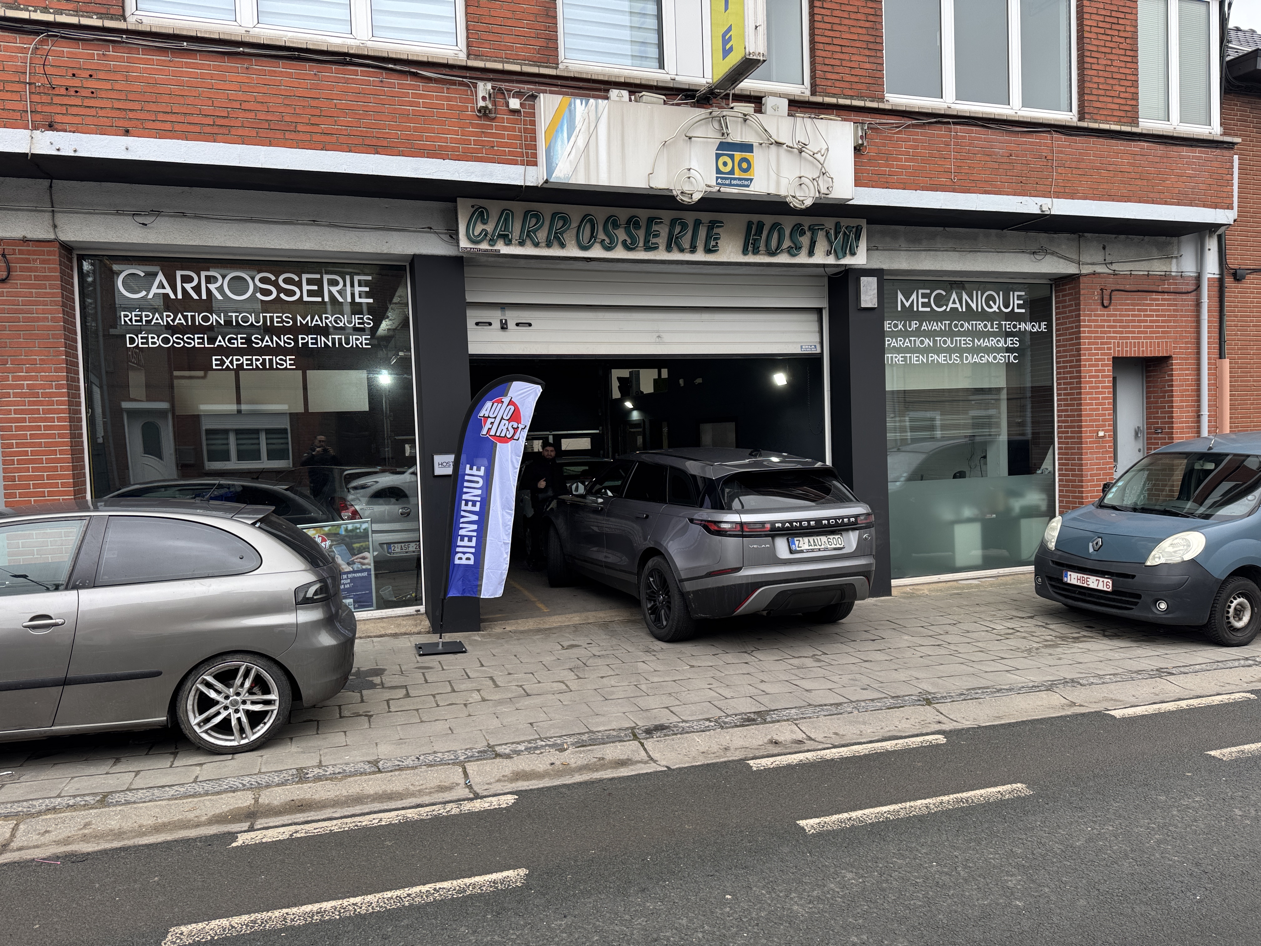 Facade Carrosserie Hostyn